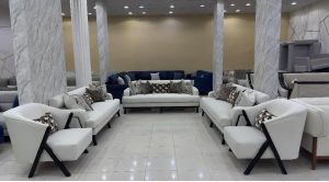 مجلس نساء فخم 11 نفر السعر ۳۸۰۰ قماش شانيل